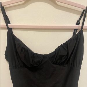 Tiger mist bodysuit. Balconette style without padding. medium.